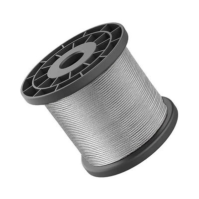 Bom preço. Fios de aço não ligados 1 6 12 18 6x37 FC 6x37 IWRC com revestimento galvanizado de alumínio-zinco on-line