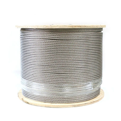 Bom preço. Serviço de solda incluído 1x7 7x7 1x19 7X19 Cabo de arame de aço inoxidável para fabricação on-line