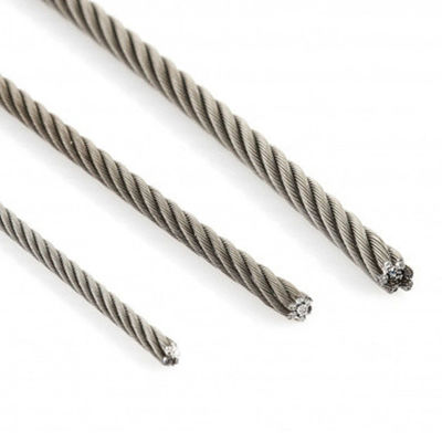 Bom preço. ASTM 304 316 316L aço inoxidável 1X19 Fios de fio de linha 0,8 mm 1 mm 2 mm 3 mm para OEM on-line