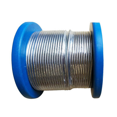 Bom preço. 6X12 3 9 1X12 3 9 Cabo de aço galvanizado com aço inoxidável on-line