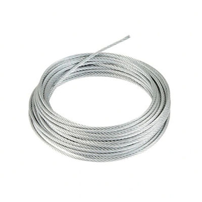 Bom preço. Cabos de aço galvanizados de alta resistência a dobra 316 1*37 4,8 mm para aço de condução a frio on-line