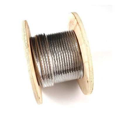 Bom preço. Cabos de aço 7*7 7*19 6*19 FC 6*7 FC Fios de aço galvanizados on-line