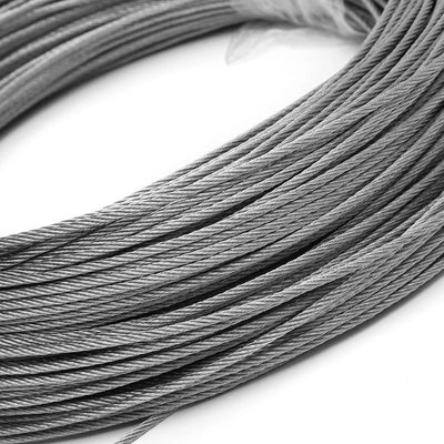 Bom preço. 6.3mm 6X19 S Seale 1770 MPa Governador de elevador galvanizado Cabo de fio de aço on-line