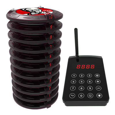 Bom preço. Sistema de chamada de convidados flashing LED Serviço de chamada sem fio personalizado on-line