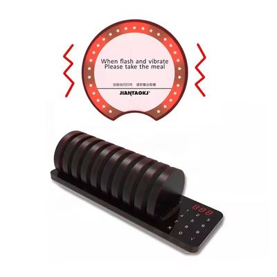 Bom preço. 433MHz serviço de hóspedes sem fio sistema de chamadas de chamadas vibratórias à prova d'água e chamadas de chamadas de restaurante on-line