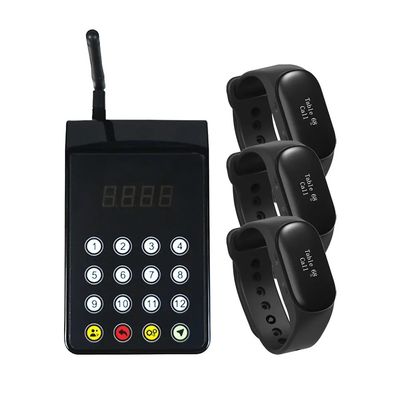 Bom preço. Funcionários sem fio Restaurante Coaster Pager Beeper Relógio teclado Para gerentes Chamar o garçom on-line