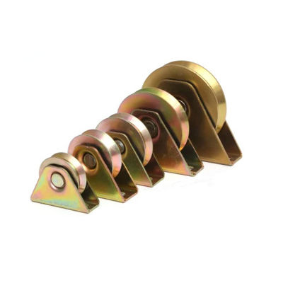 Bom preço. Rolamentos de roda triangular trapezoidal para portas deslizantes on-line
