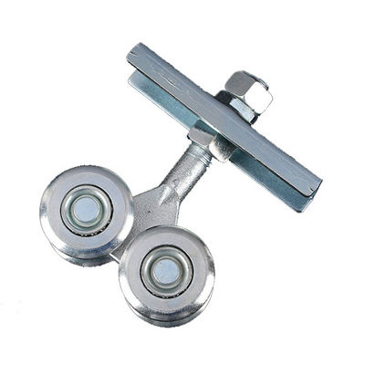 Bom preço. Rodas de rolos de porta revestidas de zinco, de funcionamento estável, rolos de portas e janelas on-line