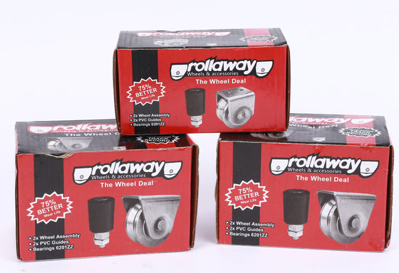 Bom preço. Rodas de porta deslizante de aço inoxidável U V Y Groove Galvanizado Personalizável on-line