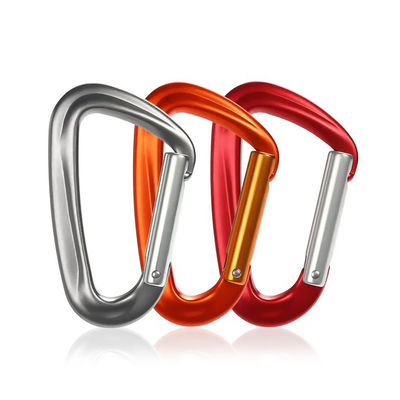 Bom preço. Clip de carabinas de alumínio de forma D 24KN Snap Hook para várias aplicações on-line