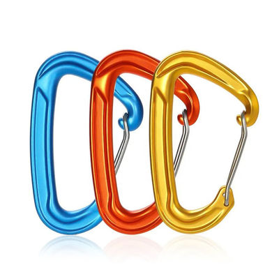 Bom preço. Carabinador de alumínio de 22KN para ganchos de atividade ao ar livre e para grampos de rede de rede na indústria pesada on-line