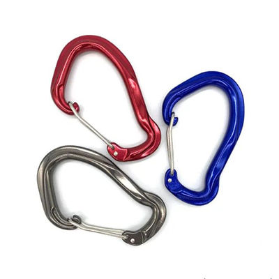 Bom preço. 12KN Alumínio Snap Hook Ferramenta essencial para entusiastas de ar livre Carabinador de alumínio on-line