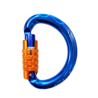 Bom preço. Localizado em forma de D Carabiner de alumínio de escalada Snap Hook para atividades ao ar livre on-line