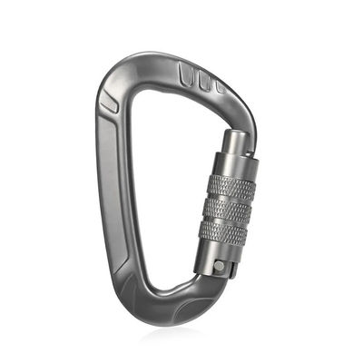 Bom preço. 12KN Alumínio Camping Carabiner Snap Hook para escalada OEM aceito on-line