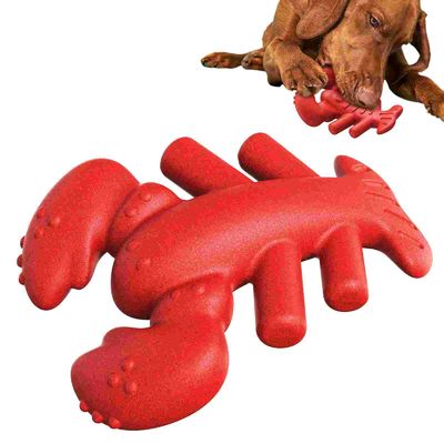 Bom preço. Brinquedo de mastigação de lagosta indestrutível para cães - Durabilidade máxima on-line