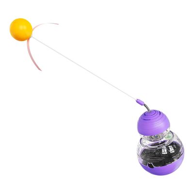 Bom preço. Dispensador de guloseimas ajustável e bola leve interativa Gourmet Brinquedo de gato on-line