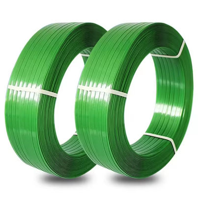 Bom preço. 1608 Faixa de enxaguamento de poliéster verde de fios de plástico de aço on-line