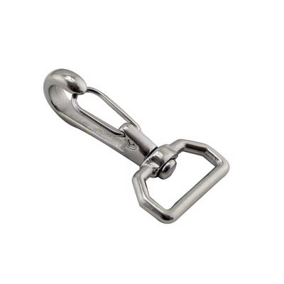 Bom preço. Rigging Hardware Swivel Snap Hook Leash Cão de aço inoxidável Carabiner Hook on-line