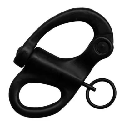 Bom preço. Lançamento rápido algemas fixas Hardware naval preto com anel redondo on-line
