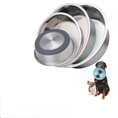 Bom preço. Taça de cães de aço inoxidável imperfeita para alimentação de cães grandes durável e forte on-line