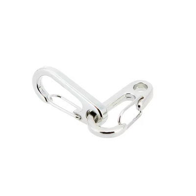 Bom preço. Mini gancho de aço inoxidável carabiner clip Snap gancho para chaveiro on-line