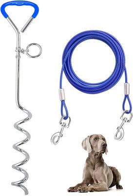 Bom preço. Leash de cão à prova de ferrugem 32/16/10 Ft Outdoor Para cães grandes 120 Lbs on-line