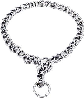 Bom preço. Freezx Não Deslizante P Cadena Cão Ajustável Cão Collar de Treinamento Metal Aço de Liga on-line