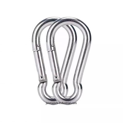 Bom preço. 400lbs Capacidade de carga Indústria pesada Clip de carabinas de aço inoxidável com design personalizado on-line