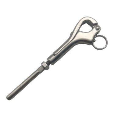 Bom preço. Indústria Pesada Upgrade aço inoxidável AISI316 Pelican Hook de libertação rápida com ponta de swage on-line