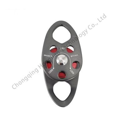 Bom preço. Polia de escalada galvanizada de acabamento de 28kN Pequena placa lateral fixa liga de alumínio de alta resistência on-line