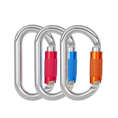 Bom preço. Logotipo personalizado e cor Alumínio Carabiner Gancho para Roda de Alpinismo ao ar livre Gancho Snap on-line