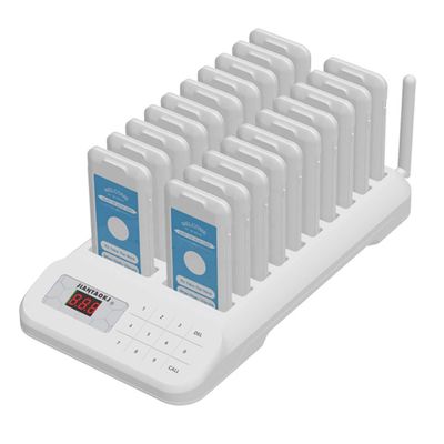 Bom preço. Um conjunto de 20 peças de pager sem fio sistema de fila Buzzer Pocsag deve ter para bares de sobremesa on-line