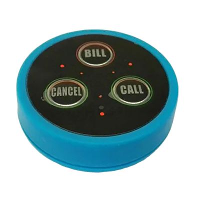 Bom preço. Sistema de chamada sem fio de plástico ABS para alcance de 300-500m em área aberta a 433.92MHz on-line