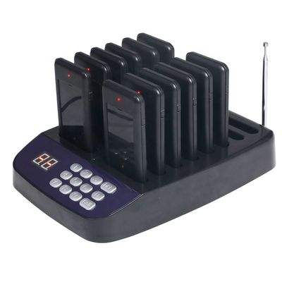 Bom preço. Bateria de lítio de 300mAh Kit de chamadas sem fio Sistema de buzzer de fila no restaurante razoável on-line