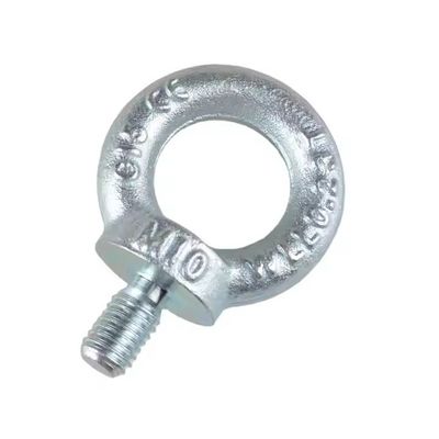 Bom preço. Anel de nozes de olho de aço carbono de acabamento de zinco para soluções de elevação e arranjo de cargas pesadas on-line