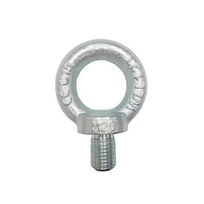 Bom preço. Finish de zinco de aço carbono de alta tração para ombros e olhos DIN 580 galvanizado on-line
