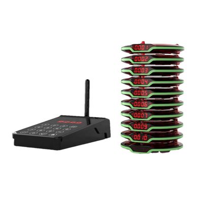 Bom preço. Paging Quick Charge Wireless Guest Calling System Com Moldes Privados Sim Plástico ABS on-line