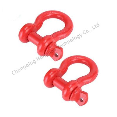 Bom preço. Zinc Finish Bow Shackle Heavy Duty for Rigging Lifting e aplicações de bebidas alimentares on-line