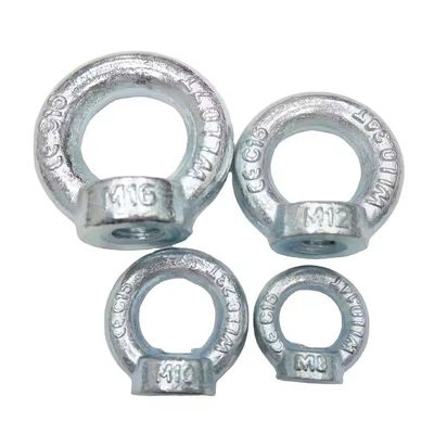 Bom preço. Aço de carbono DIN582 Eixo de parafuso Eixo de porca Anel de elevação parafuso M6-M100 com acabamento galvanizado on-line