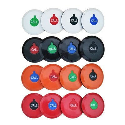 Bom preço. Molde Privado Sim Ultratinho ABS Plastico Campainha de Chamada para Restaurante Mesa Garçom Buzzer on-line