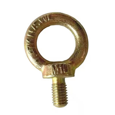 Bom preço. Ferramenta de engrenagem JISB1168 Standard Eye Bolts Amarelo Zinco Aço carbono Bolto de elevação on-line