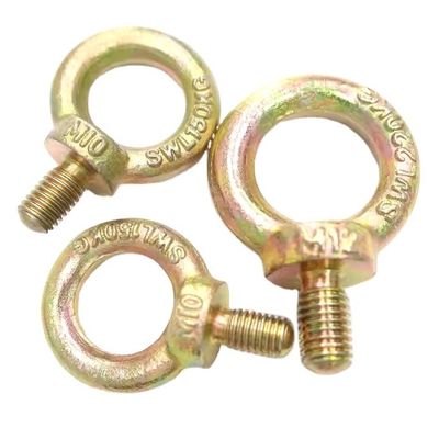 Bom preço. Bolinhas de visão de alta resistência amarelo revestido de zinco, forjado JIS 1168 para construção on-line