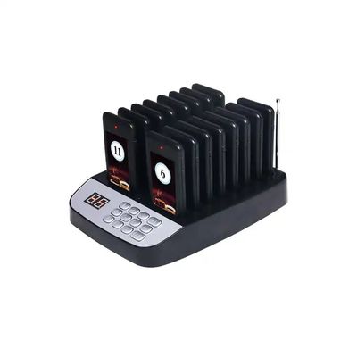 Bom preço. 500mAh Bateria de lítio Sistema de chamada sem fio para Fast Food Transmissor de longa distância on-line
