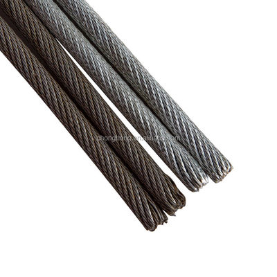 Bom preço. Fios de aço não galvanizados 6*24 7FC 200M/COIL Construção duradoura e industrial on-line