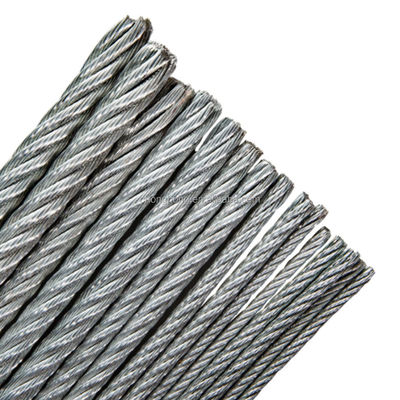 Bom preço. Fios de aço galvanizados para desenho e elevação, de aço especial de encaixe a frio, de aço 7*7 6*7 FC on-line