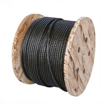 Bom preço. Fios de aço 6x12 FC Linha brilhante não ligada em contacto Fios não galvanizados on-line