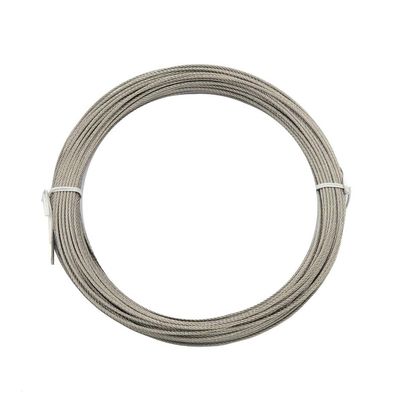 Bom preço. 316L Grade de aço 8mm 1x19 Cable Inox / aço inoxidável 304 316 corda de arame para ambientes difíceis on-line