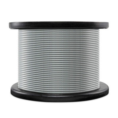 Bom preço. 7x7 cabo de aço PVC revestido cabo de aço 1/8