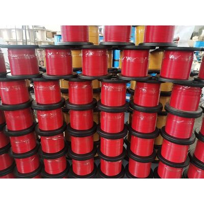 Bom preço. Diâmetro 5/32 polegadas a 7/16 polegadas de aço carbono PVC revestido de aço fio de corda de fio para compra direta on-line