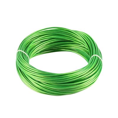 Bom preço. Cabos de fio de aço inoxidável revestidos de PVC transparentes de aço não ligado AISI de 3 mm 7x19 on-line
